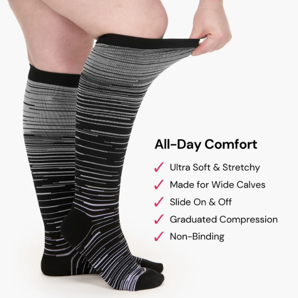 Ever® Stripes - Compression Socks for Pain Relief