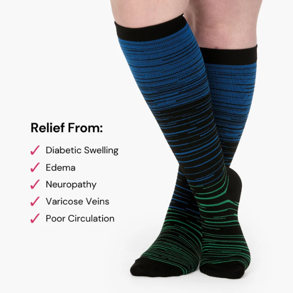 Ever® Stripes - Compression Socks for Pain Relief